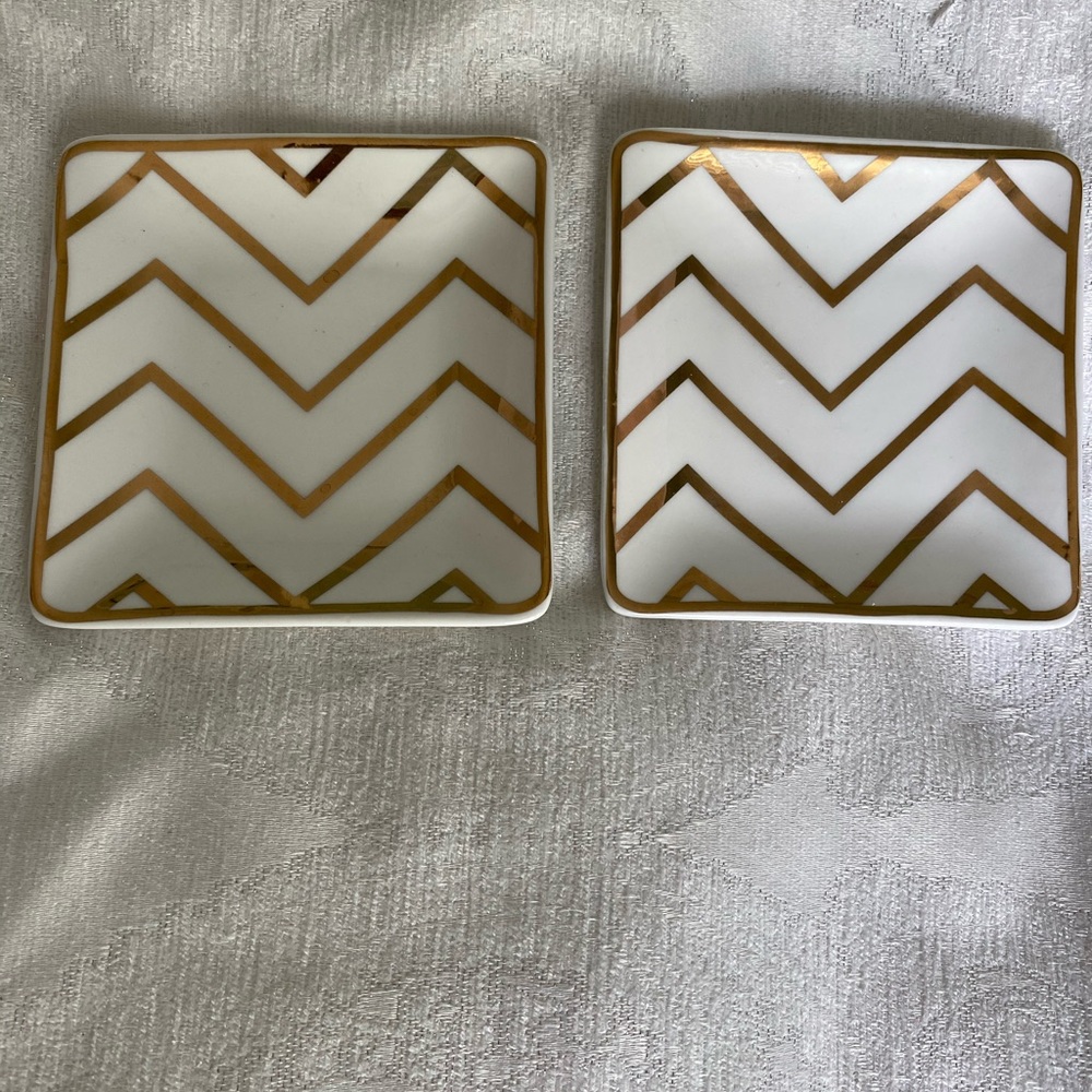 NWOT Ceramic Jewelry Trays (sell as set)